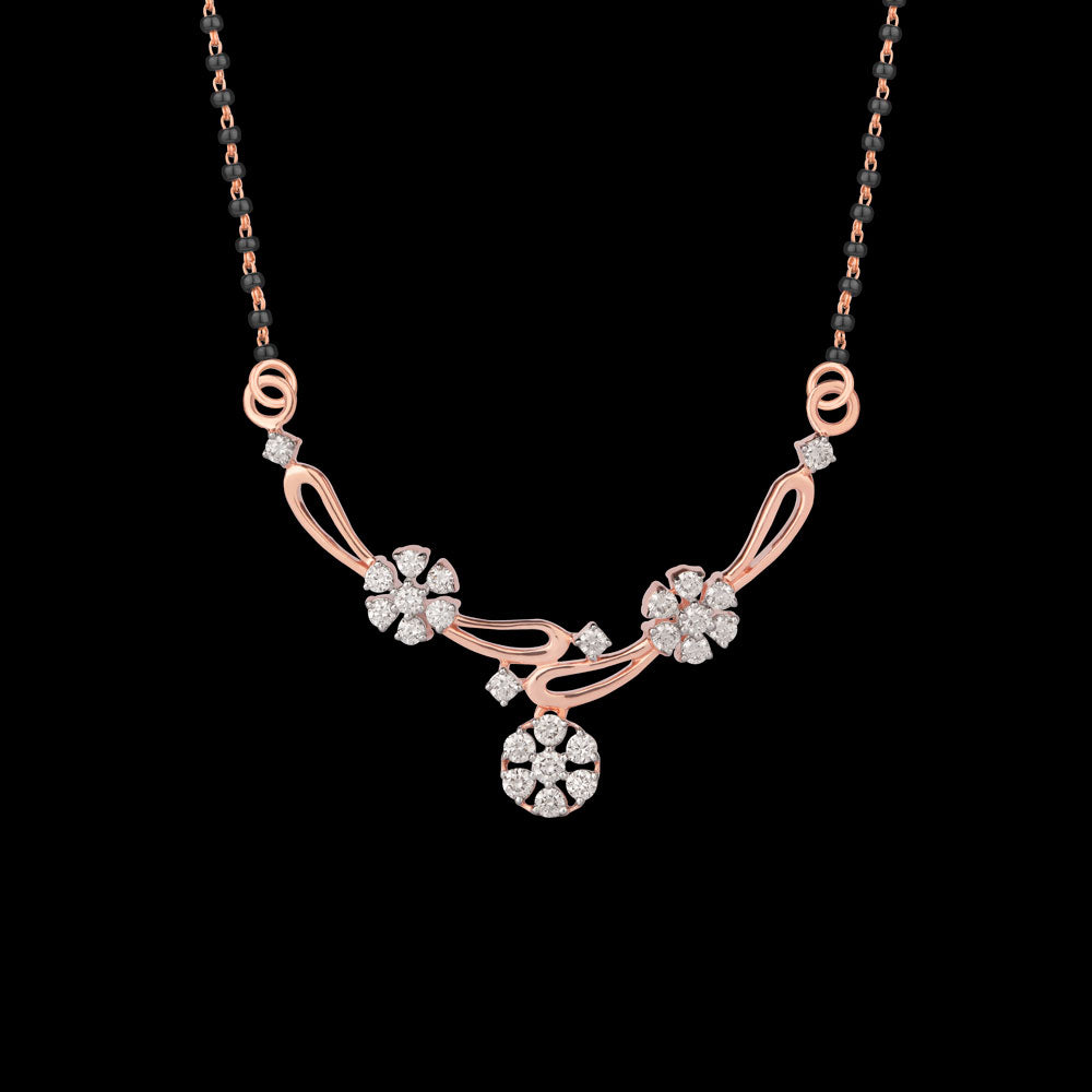 18K Rose Gold Diamond Tanmaniya - 0.585ct VVS-VS-HI