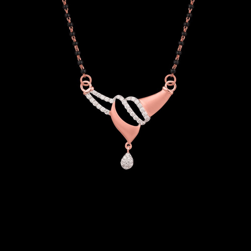 14K Rose Gold Diamond Tanmaniya - 0.36ct VVS-VS-IJ