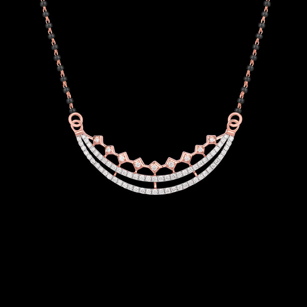 14K Rose Gold Diamond Tanmaniya - 0.746ct VVS-VS-GH