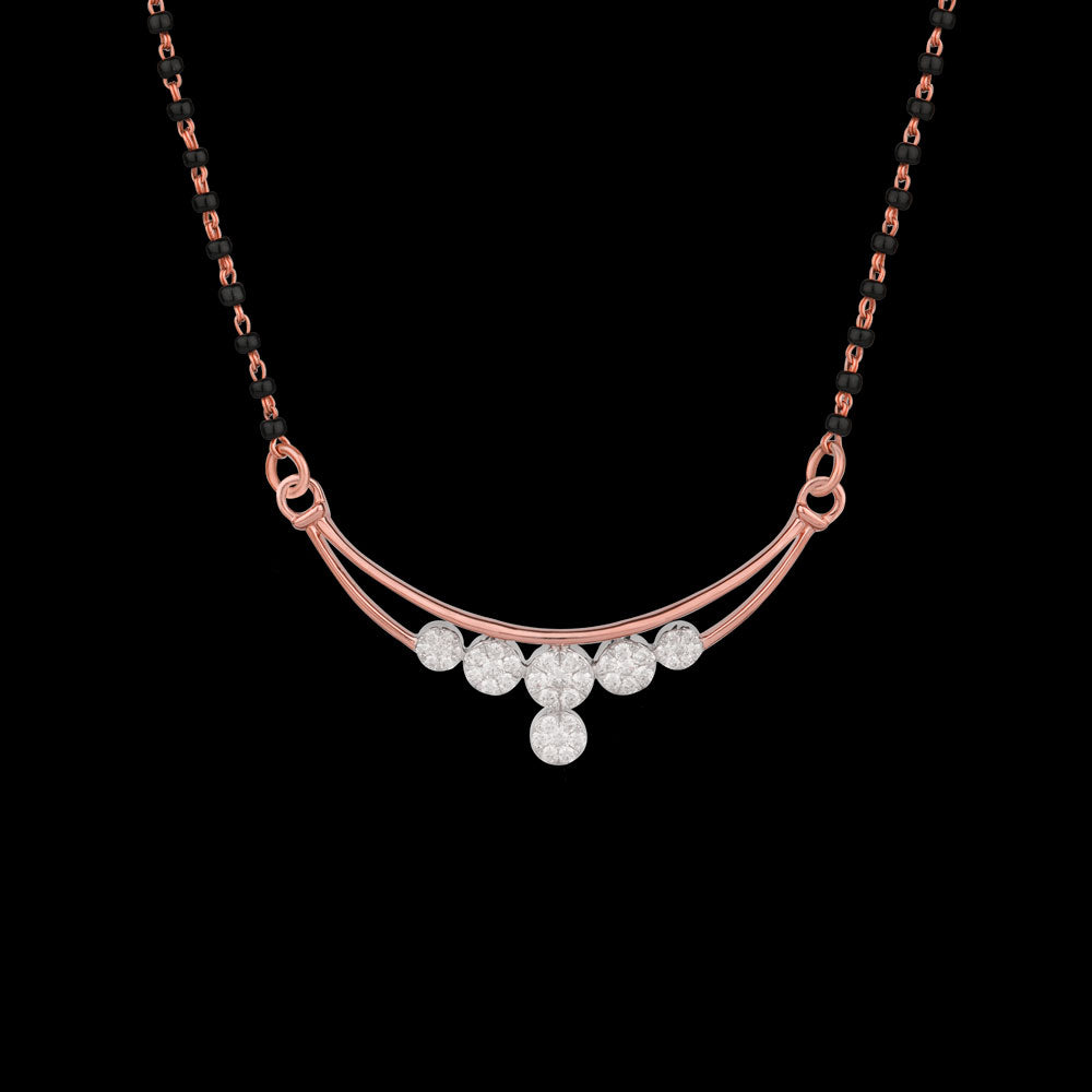 14K Rose Gold Diamond Tanmaniya - 0.42ct VVS-VS-HI