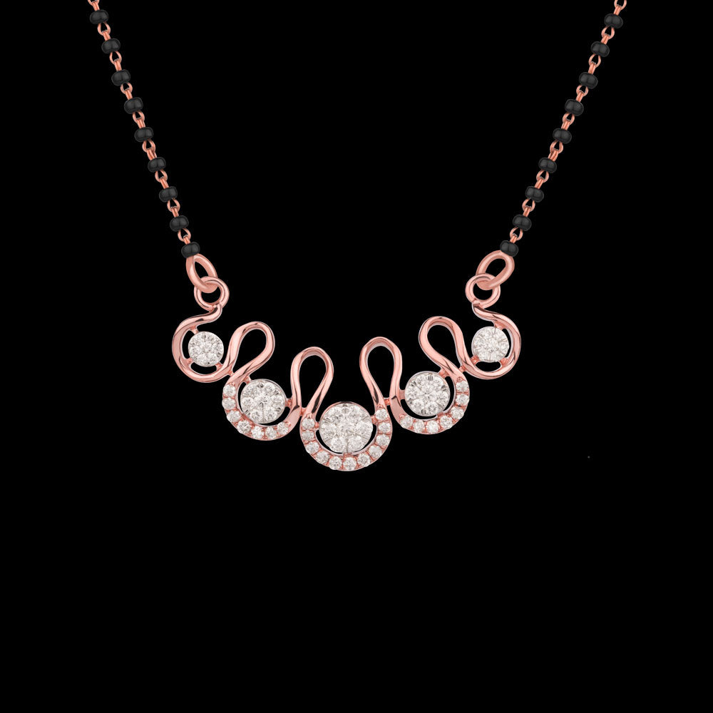 18K Rose Gold Diamond Tanmaniya - 0.69ct VVS-VS-GH