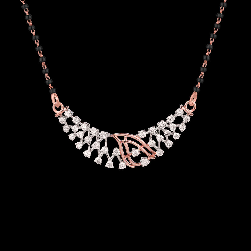 14K Rose Gold Diamond Tanmaniya - 1.1ct VVS-VS-JK