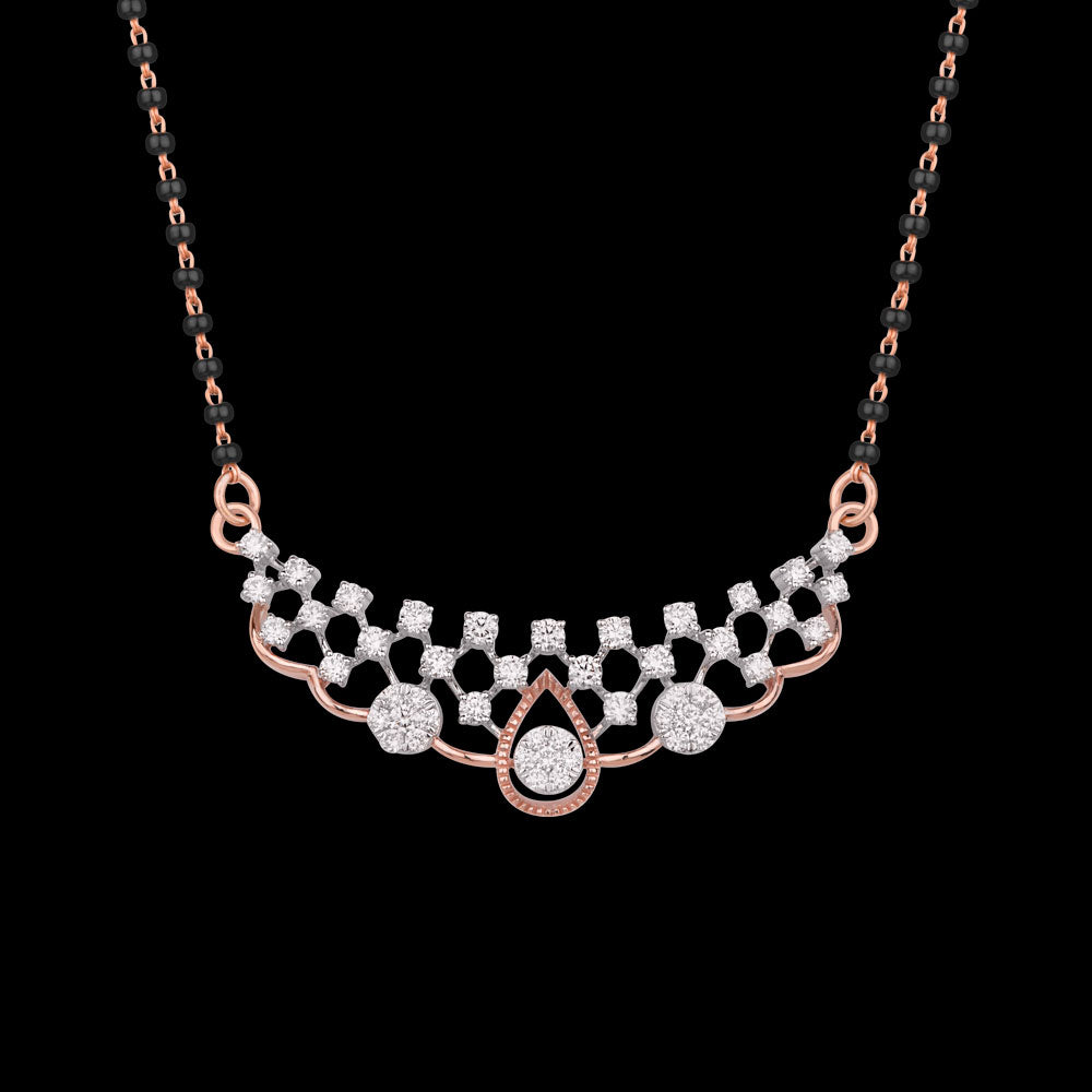18K Rose Gold Diamond Tanmaniya - 1.13ct VVS-VS-GH