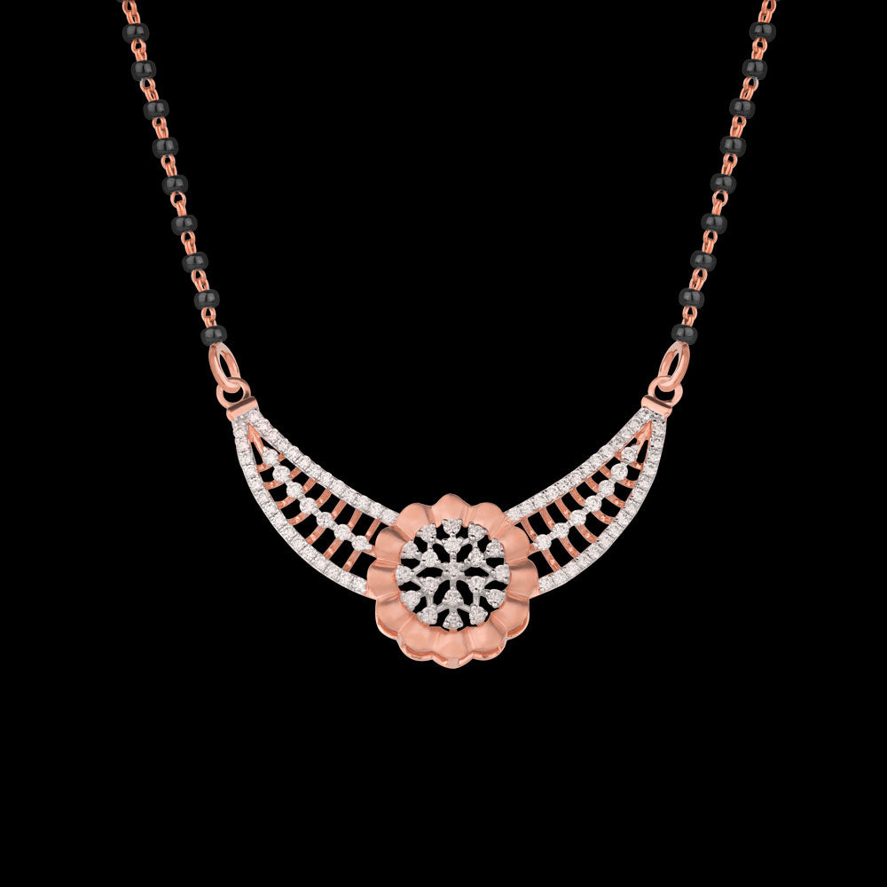 18K Rose Gold Diamond Tanmaniya - 1.24ct VVS-VS-HI