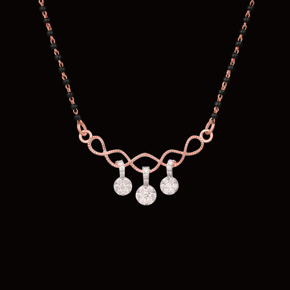 18K Rose Gold Diamond Tanmaniya - 0.48ct VVS-VS-GH