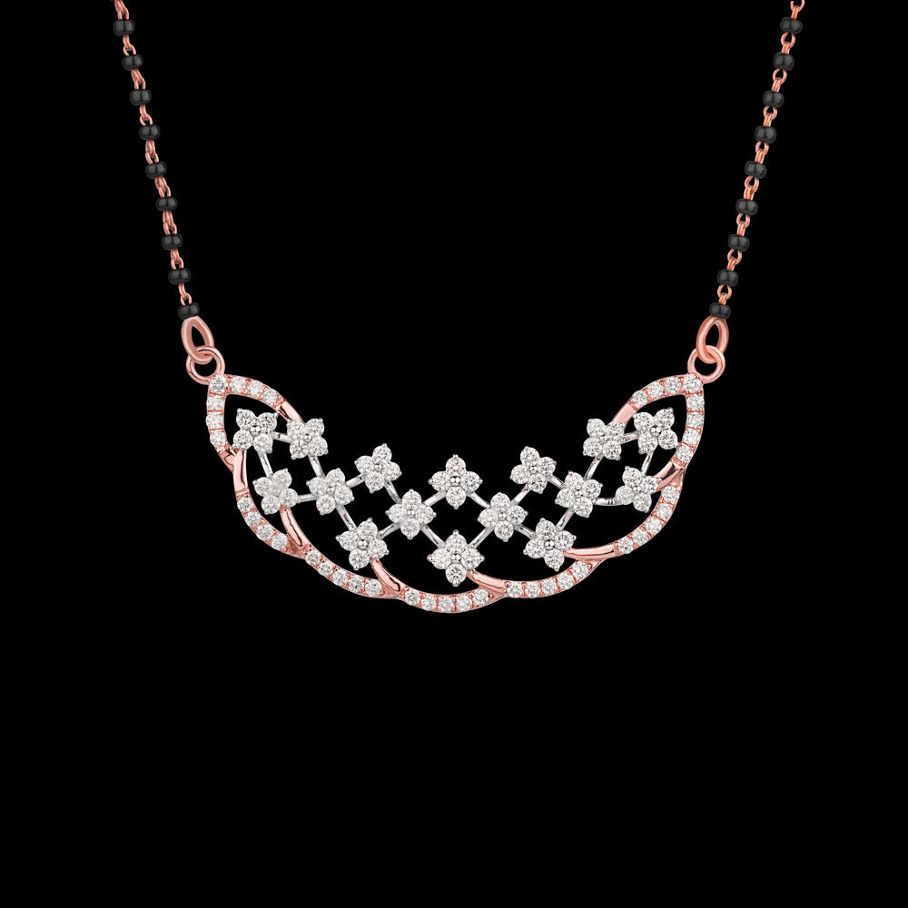 18K Rose Gold Diamond Tanmaniya - 1.73ct VVS-VS-GH