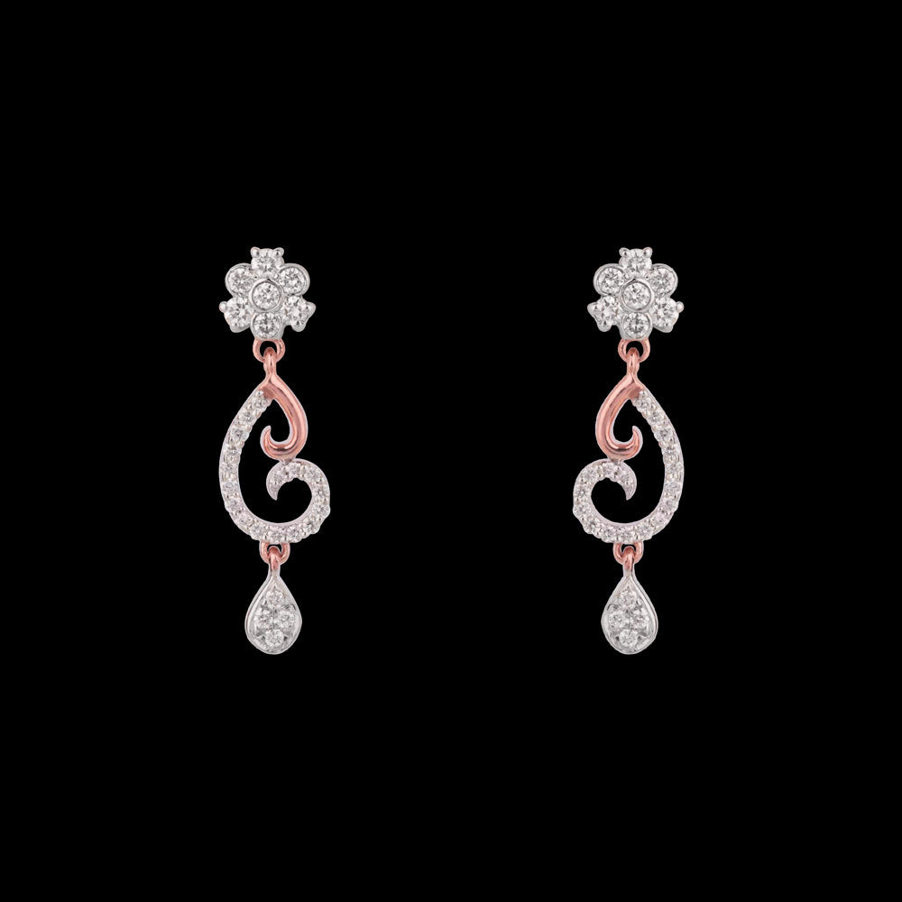 14K Rose Gold Diamond Jewellery - 0.373ct VVS-VS-GH