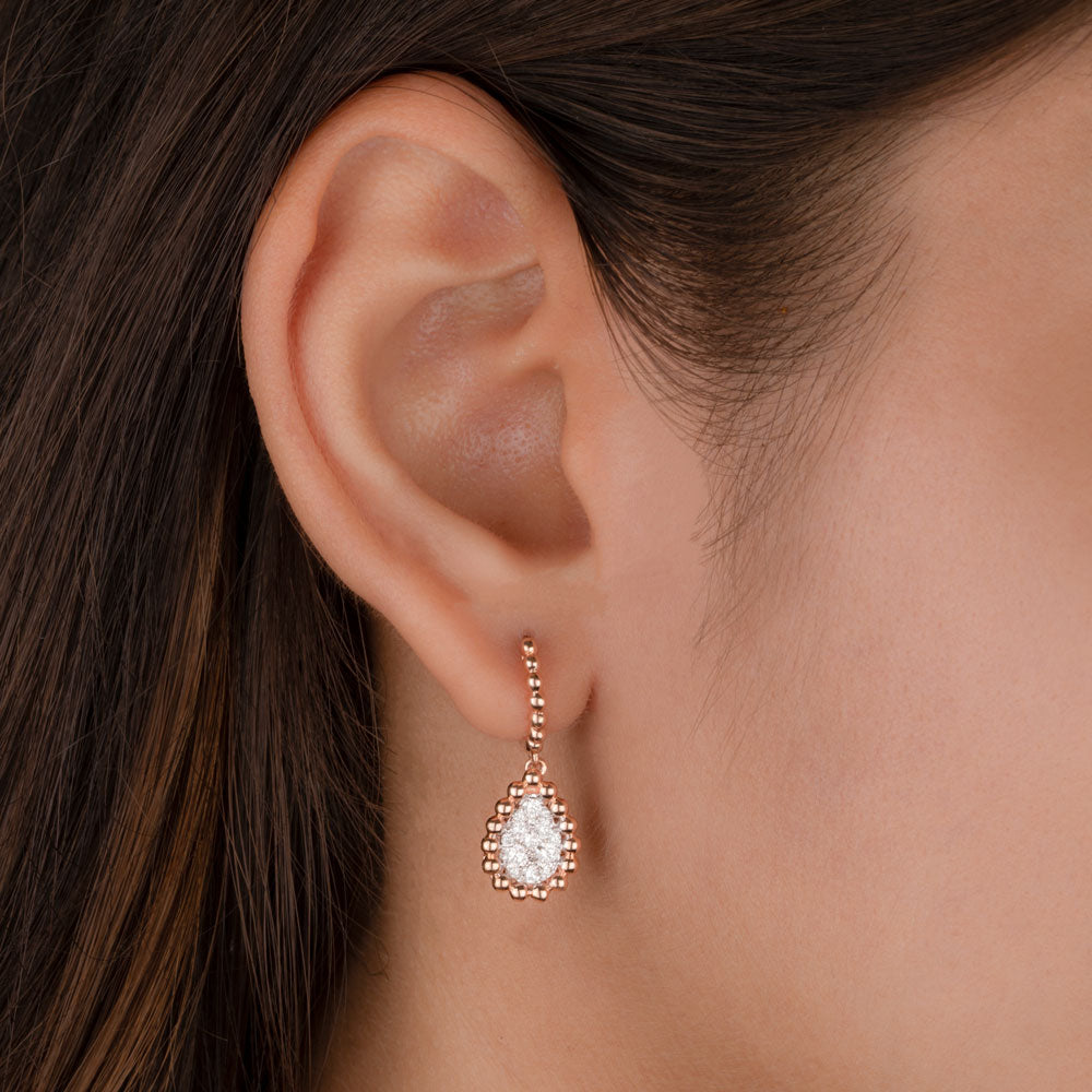 14K Rose Gold Diamond Jewellery - 0.53ct SI-GH