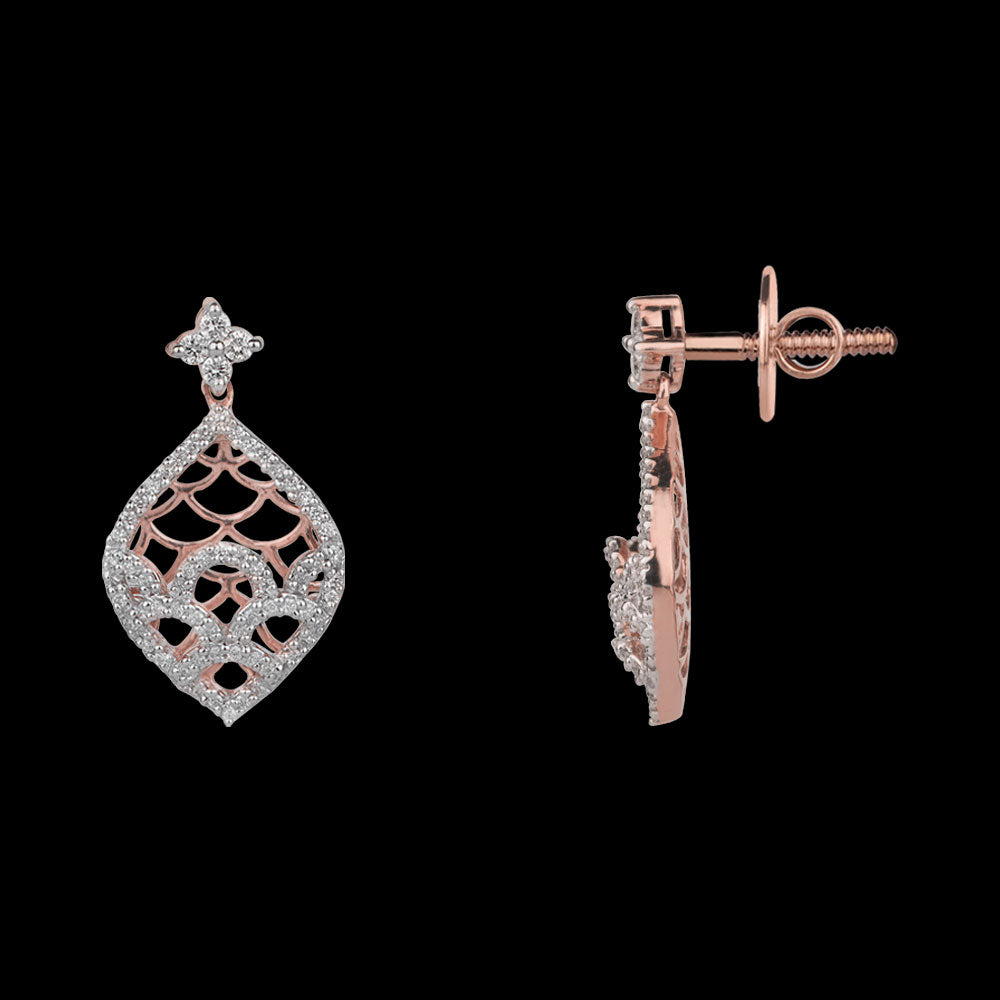 14K Rose Gold Diamond Jewellery - 0.43ct VS-SI-FG