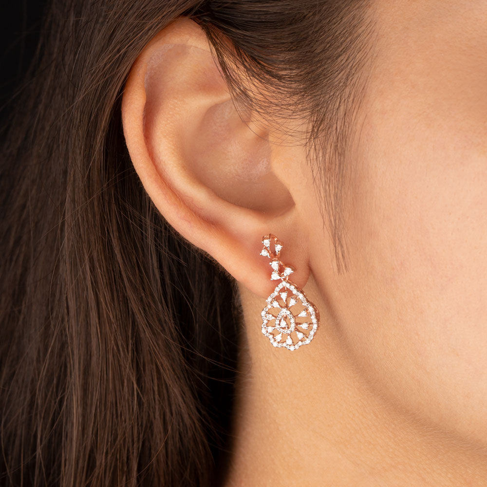 14K Rose Gold Diamond Jewellery - 0.59ct VS-SI-FG