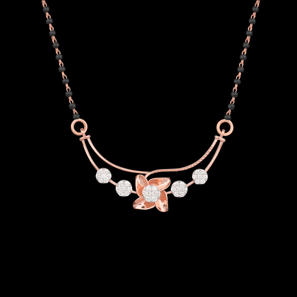 18K Rose Gold Diamond Tanmaniya - 0.394ct VVS-VS-EF