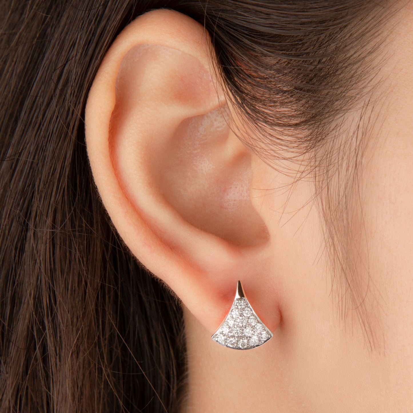 14K Yellow Gold Diamond Earrings - 0.6ct VVS-VS-GH