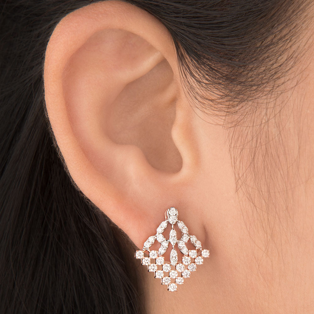 18K Two Tone Gold Diamond Jewellery - 1.2ct VS-GHI