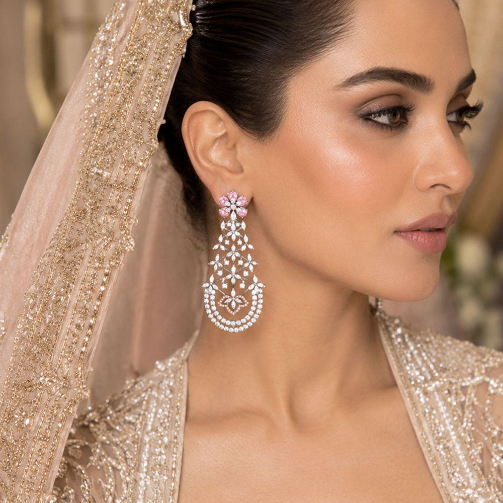 18K Two Tone Gold Diamond Jewellery - 8.203ct VVS-FG with Colour Stones