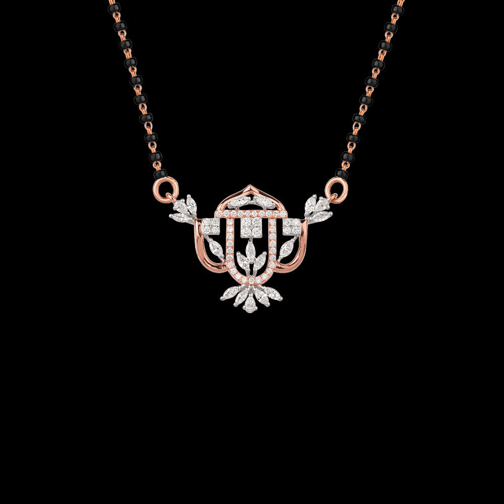 18K Two Tone Gold Diamond Tanmaniya - 0.91ct VVS-VS-EF