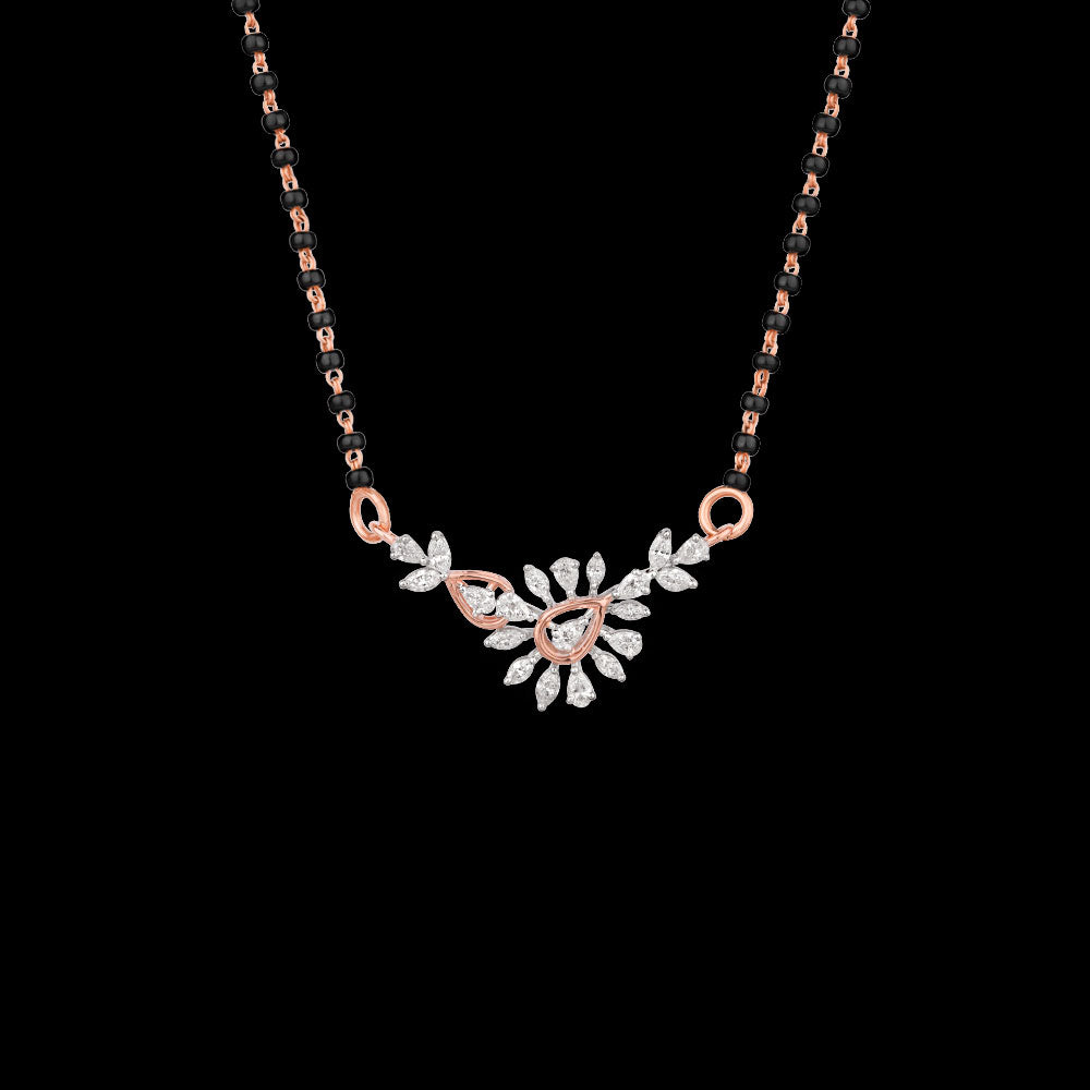 18K Two Tone Gold Diamond Tanmaniya - 0.69ct VVS-VS-EF