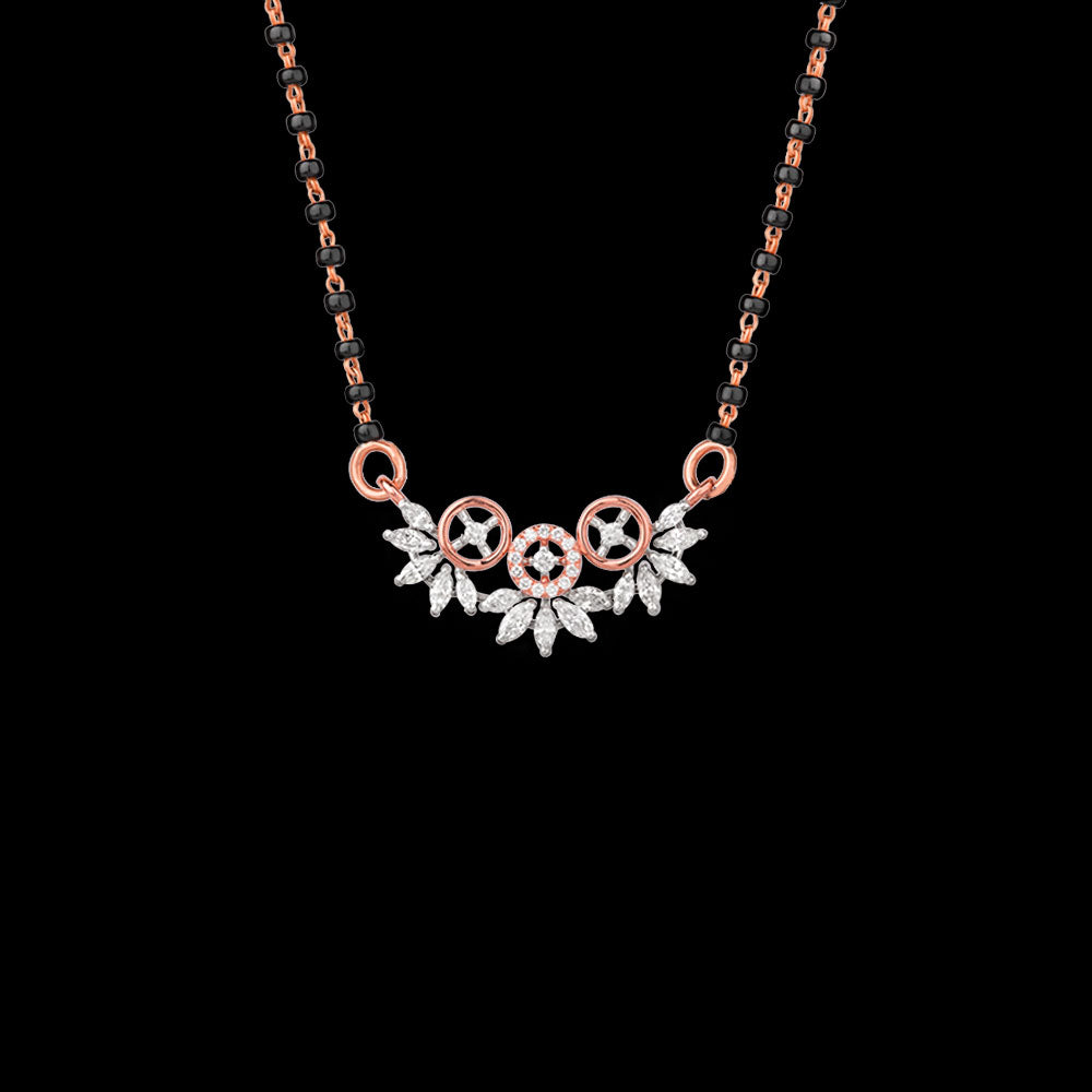 18K Two Tone Gold Diamond Tanmaniya - 0.58ct VVS-VS-EF
