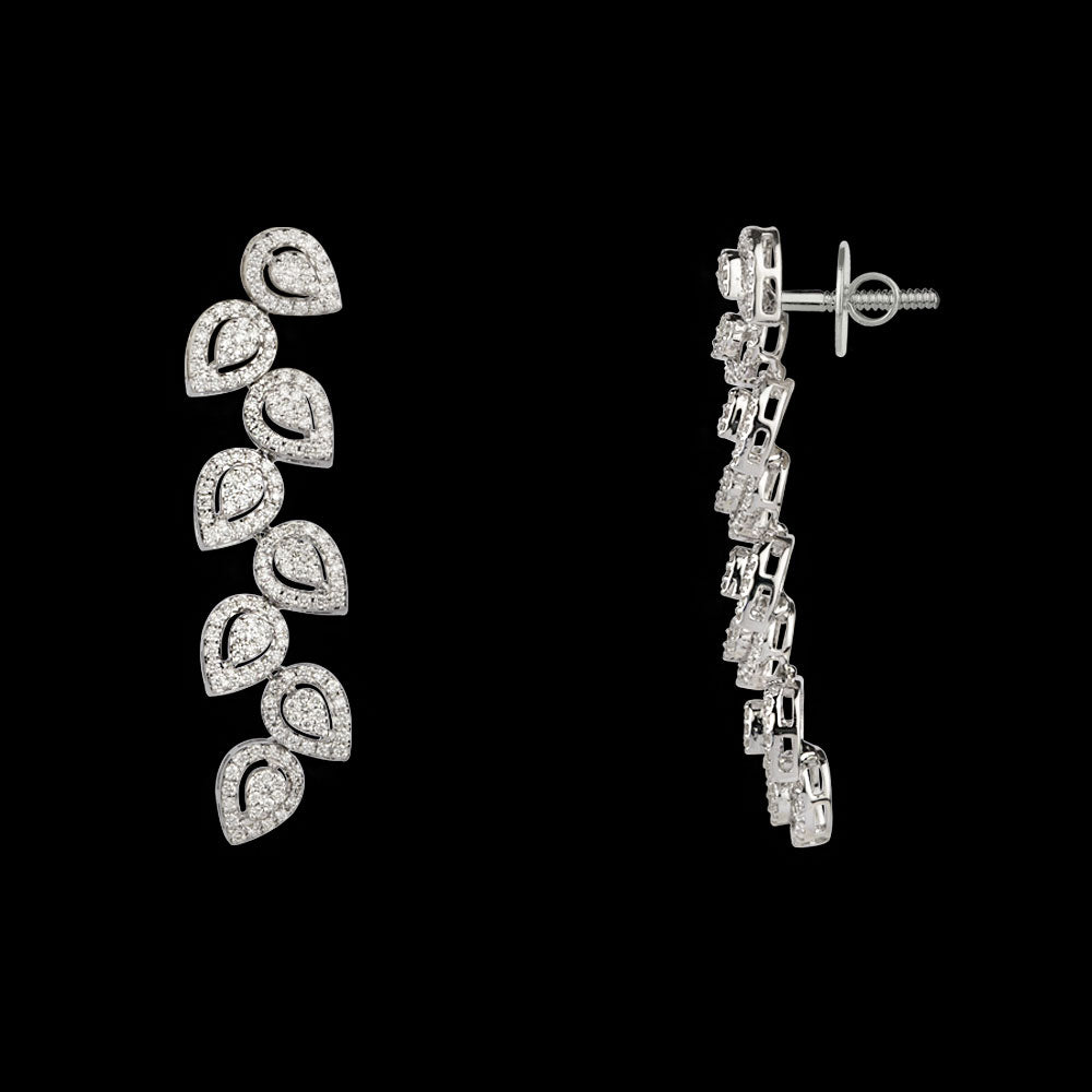 14K White Gold Diamond Jewellery - 1.884ct VS-GH