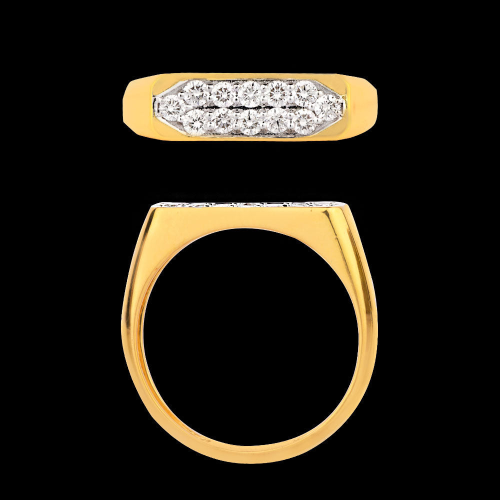 18K Yellow Gold Diamond Jewellery - 0.46ct VVS-VS-HI