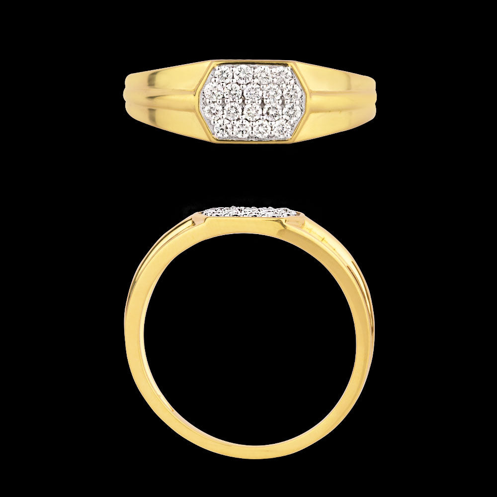 18K Yellow Gold Diamond Jewellery - 0.3ct VVS-VS-HI