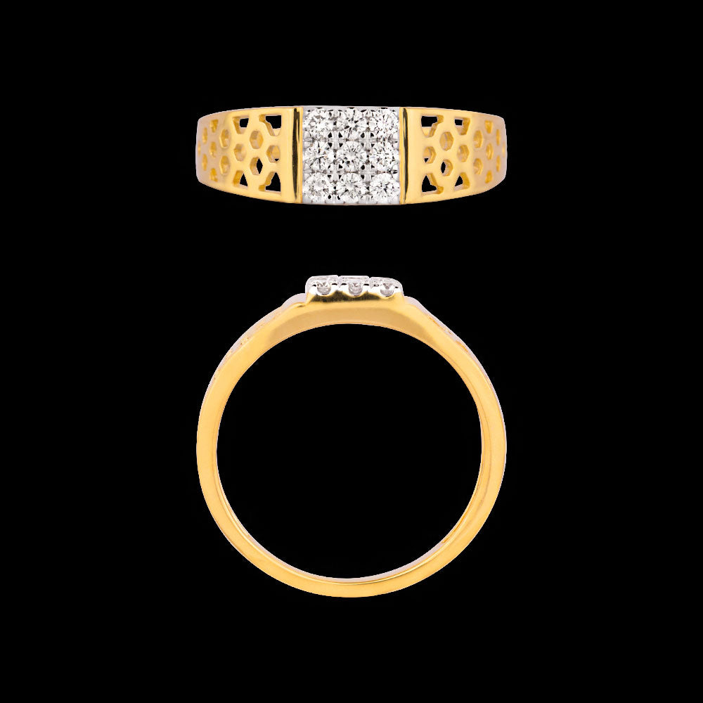 18K Yellow Gold Diamond Jewellery - 0.34ct VVS-VS-HI