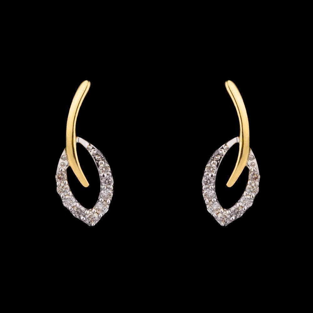 14K Yellow Gold Diamond Jewellery - 0.13ct SI-IJ