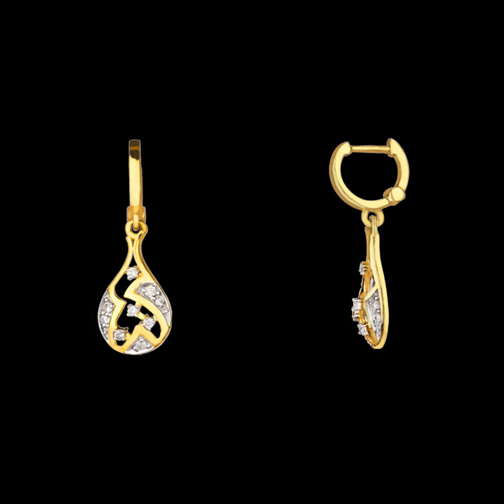 14K Yellow Gold Diamond Jewellery - 0.16ct SI-IJ