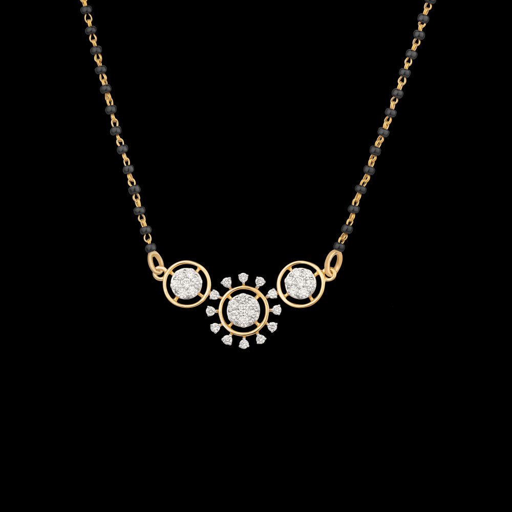 18K Yellow Gold Diamond Tanmaniya - 0.59ct VVS-VS-GH
