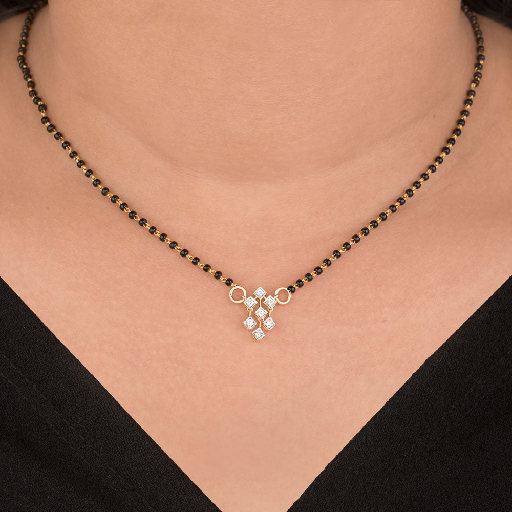 18K Yellow Gold Diamond Tanmaniya - 0.114ct SI-IJ