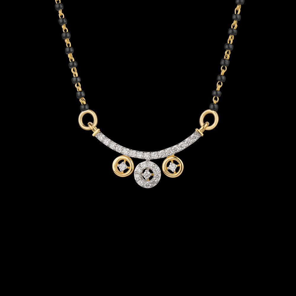 18K Yellow Gold Diamond Tanmaniya - 0.288ct VS-EF