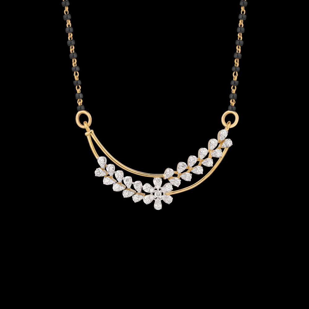 18K Yellow Gold Diamond Tanmaniya - 0.557ct VVS-VS-GH