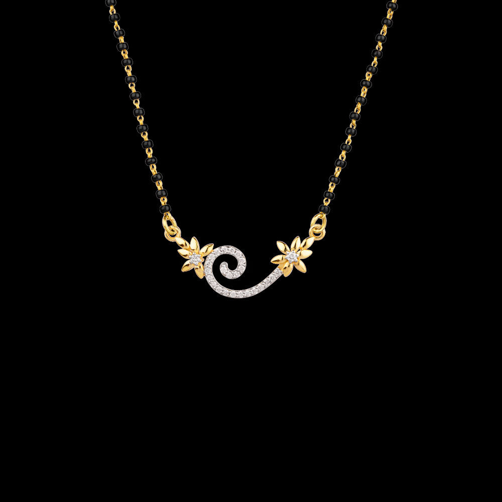 18K Yellow Gold Diamond Tanmaniya - 0.197ct VS-SI-EF
