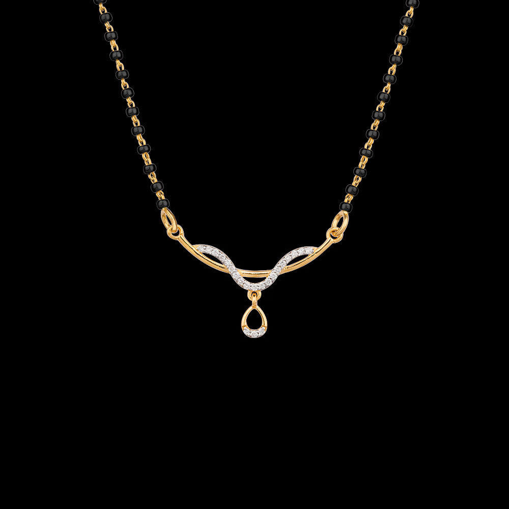 18K Yellow Gold Diamond Tanmaniya - 0.147ct VS-IJ