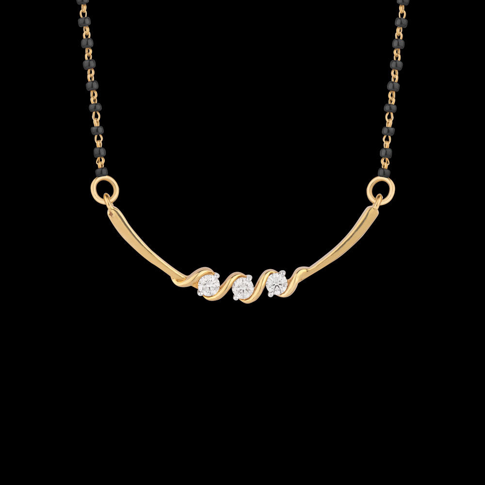 14K Yellow Gold Diamond Tanmaniya - 0.25ct SI-IJ