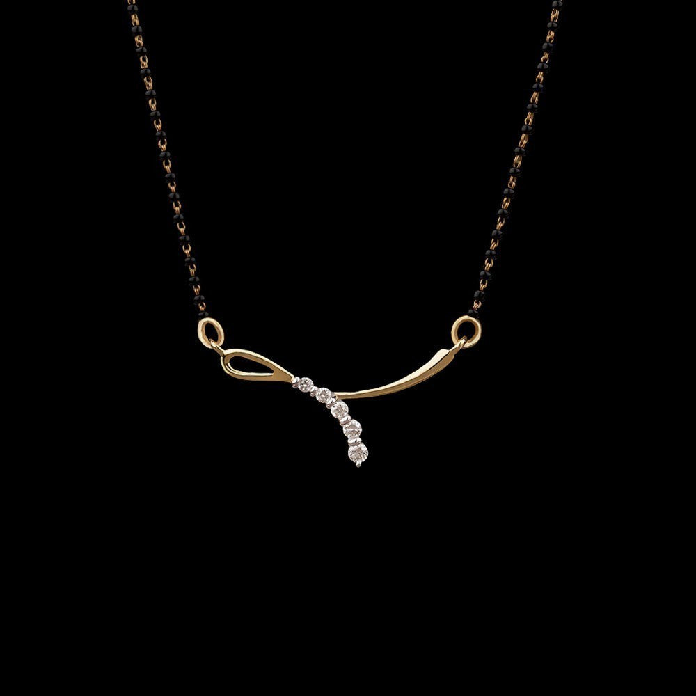 14K Yellow Gold Diamond Tanmaniya - 0.24ct VS-JK