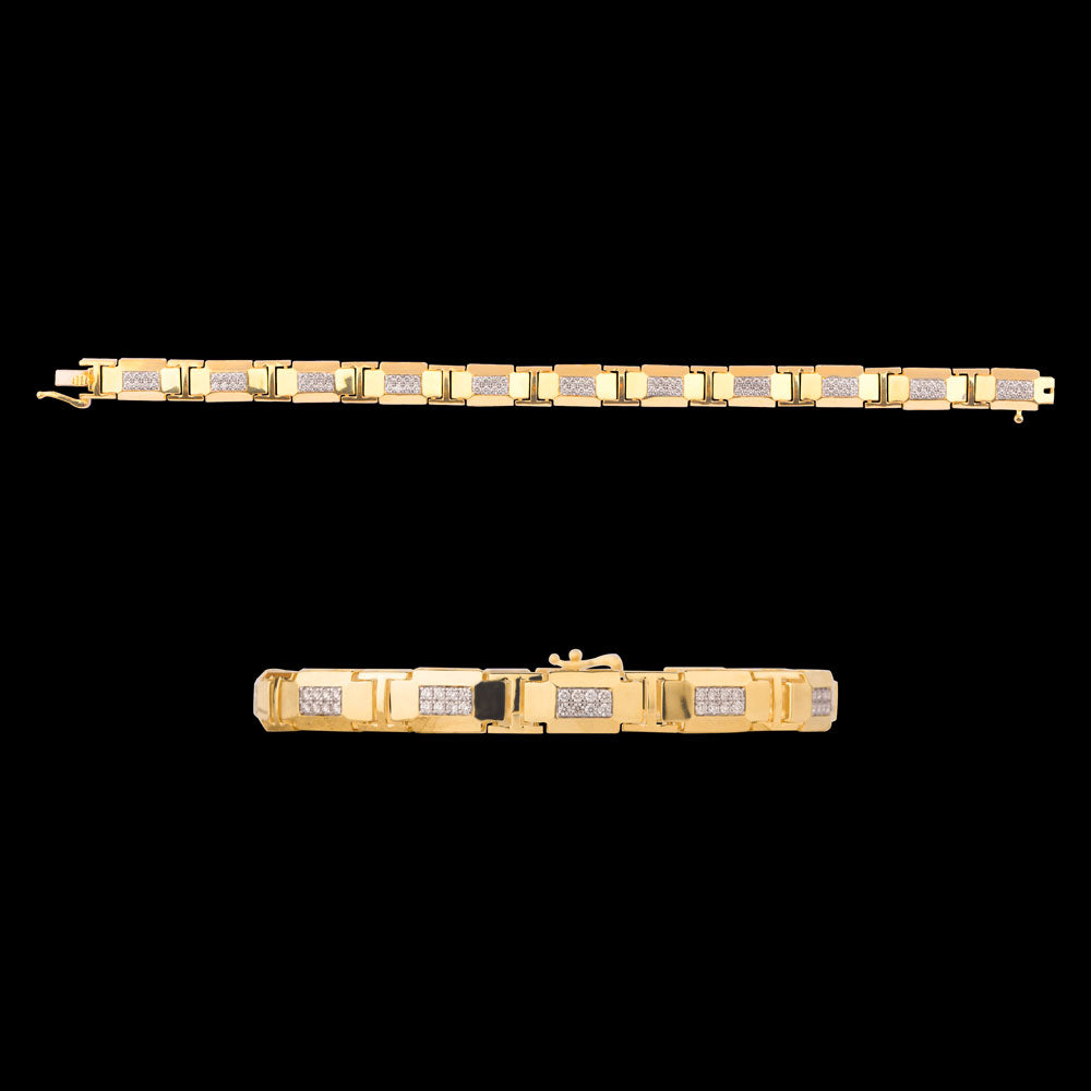 14K Yellow Gold Diamond Jewellery - 1.573ct VVS-VS-GH