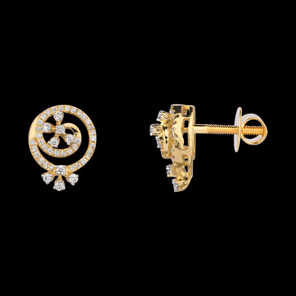 14K Yellow Gold Diamond Jewellery - 0.432ct VVS-VS-HI