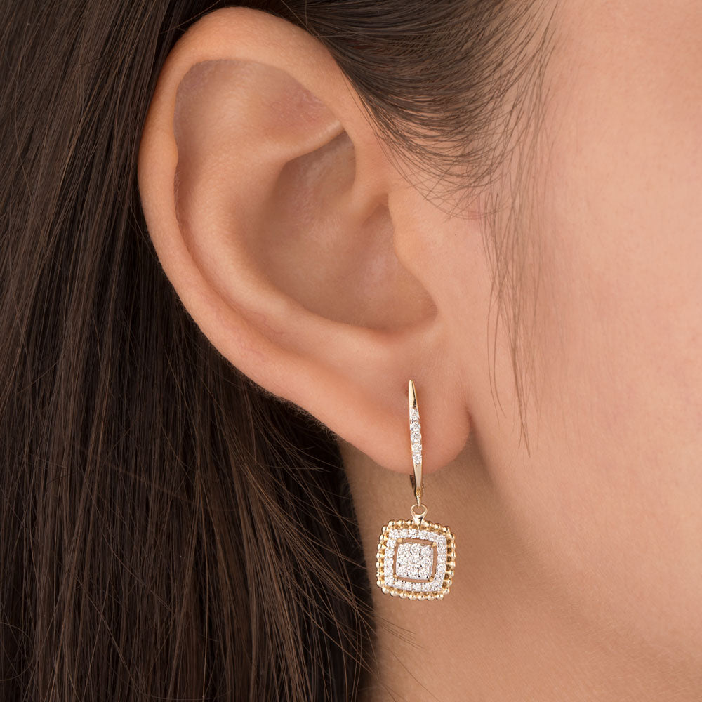 14K Yellow Gold Diamond Jewellery - 0.336ct VVS-VS-GH