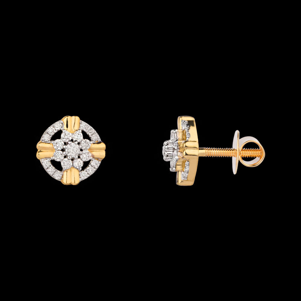 14K Yellow Gold Diamond Jewellery - 0.369ct VVS-VS-HIJ
