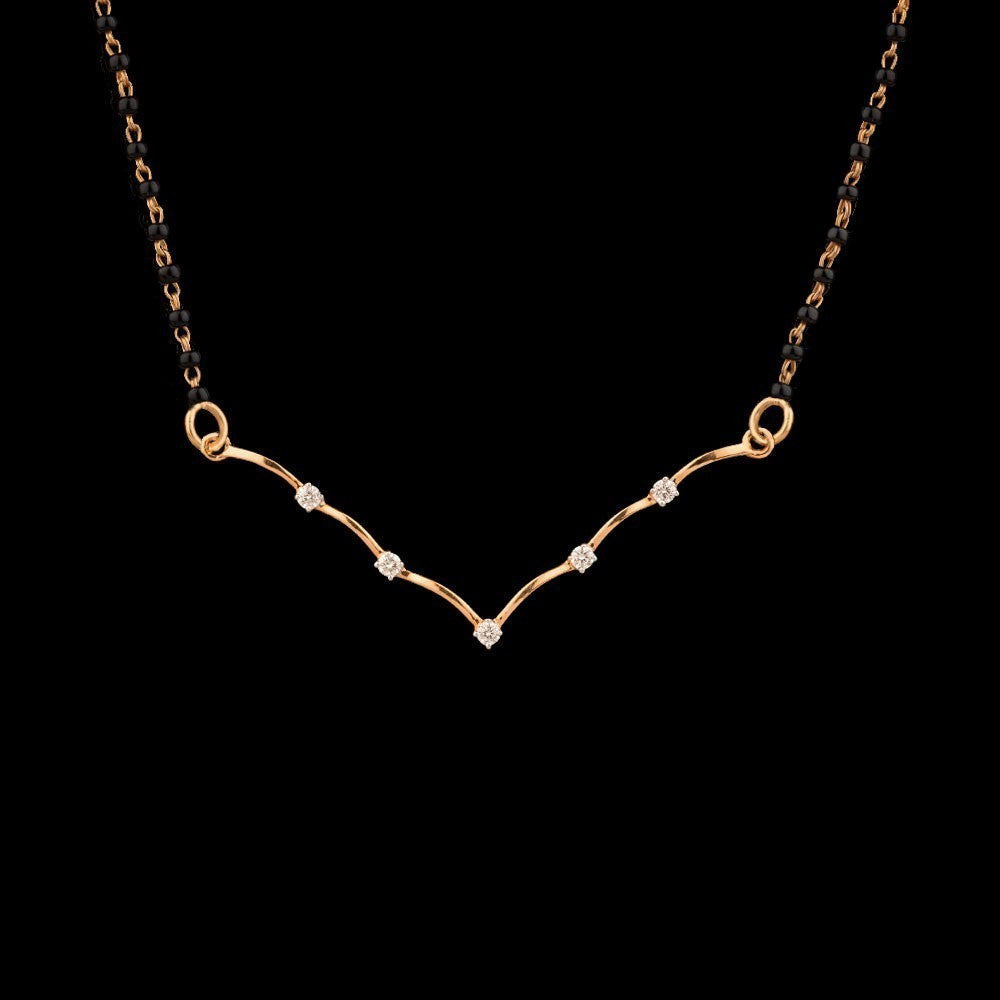 14K Yellow Gold Diamond Tanmaniya - 0.12ct VS-IJ