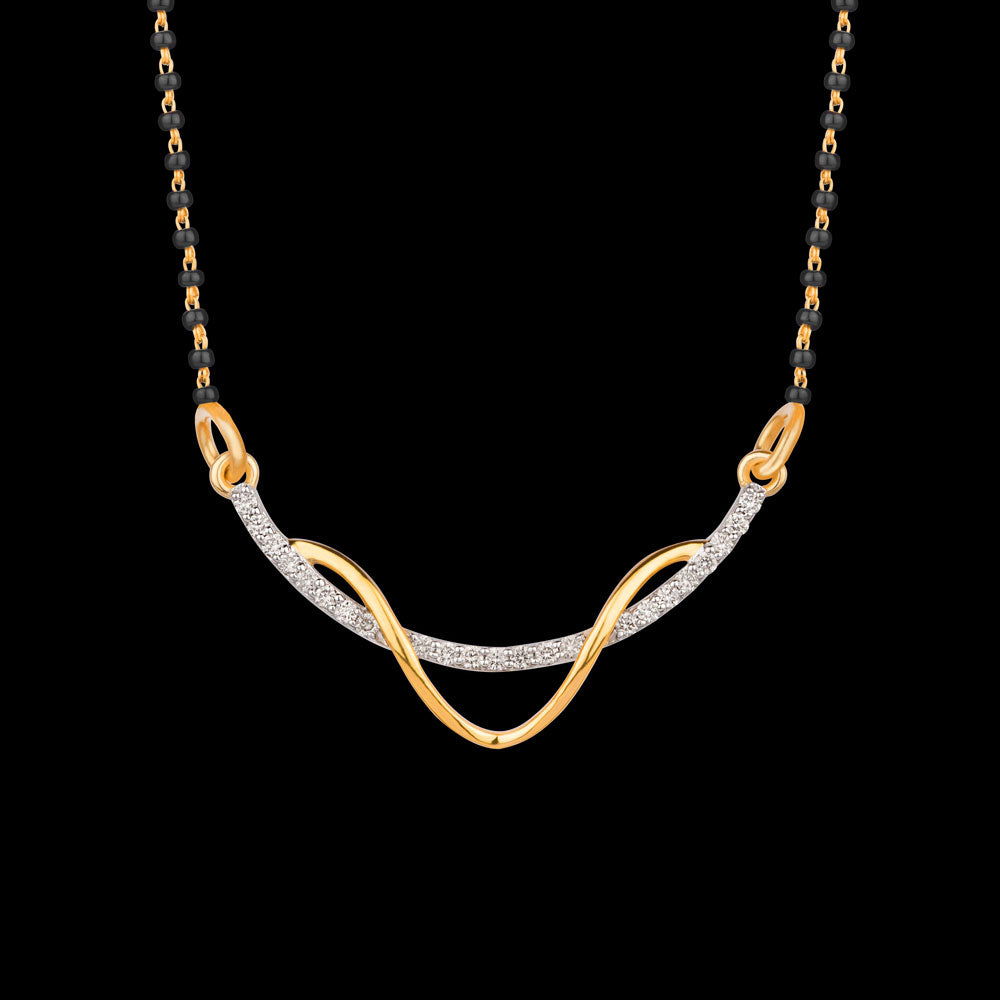 18K Yellow Gold Diamond Tanmaniya - 0.178ct VS-SI-IJ