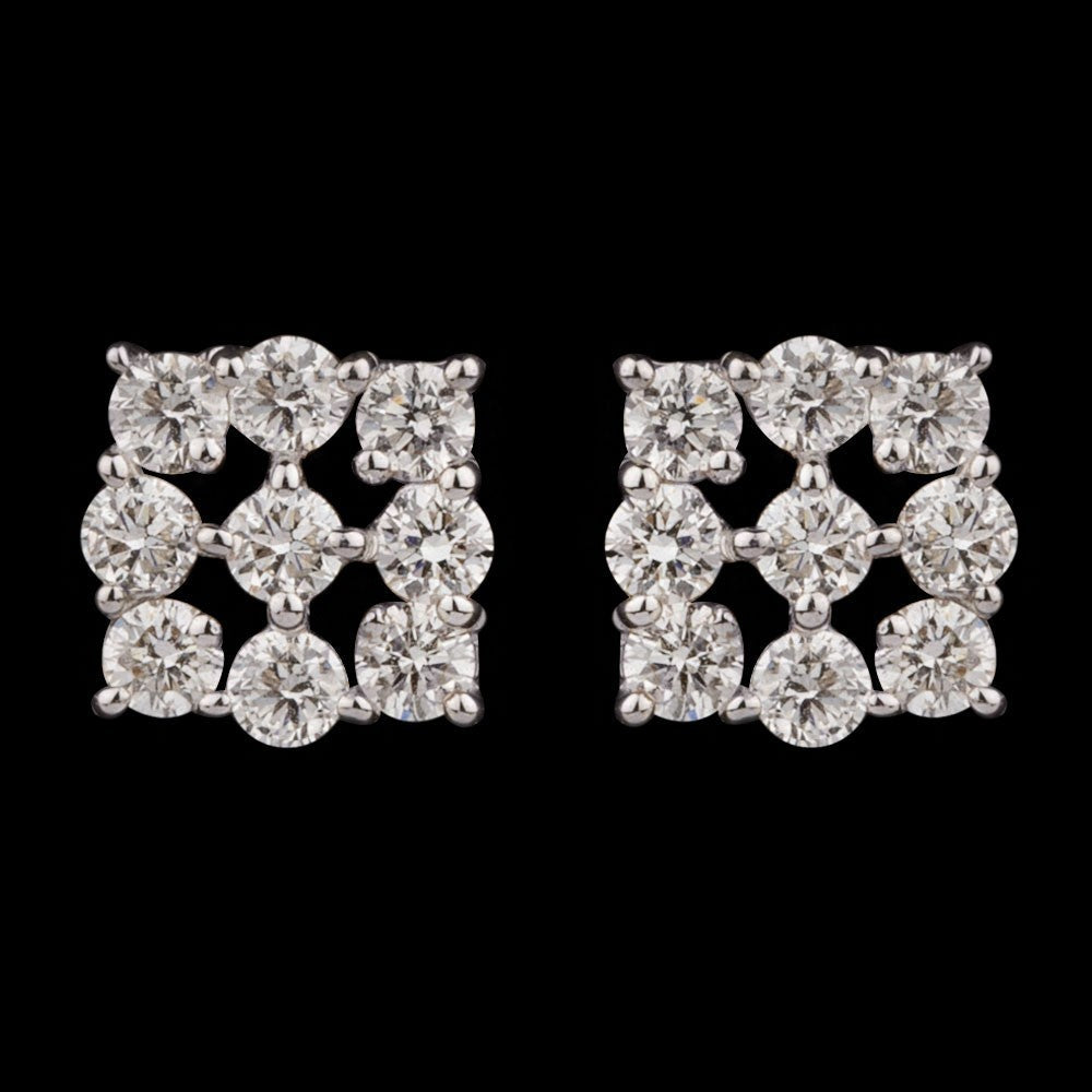 14K Yellow Gold Diamond Earrings - 0.37ct VVS-VS-HI