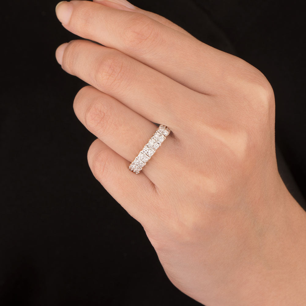 18K Yellow Gold Diamond Ring - 0.38ct VS-GH