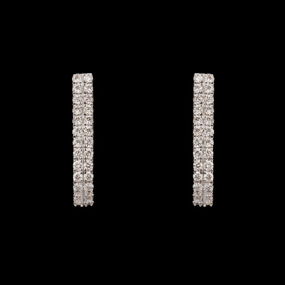 14K Yellow Gold Diamond Earrings - 0.49ct VVS-VS-IJ