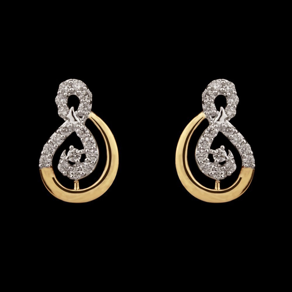 14K Yellow Gold Diamond Jewellery - 0.22ct VVS-VS-GH
