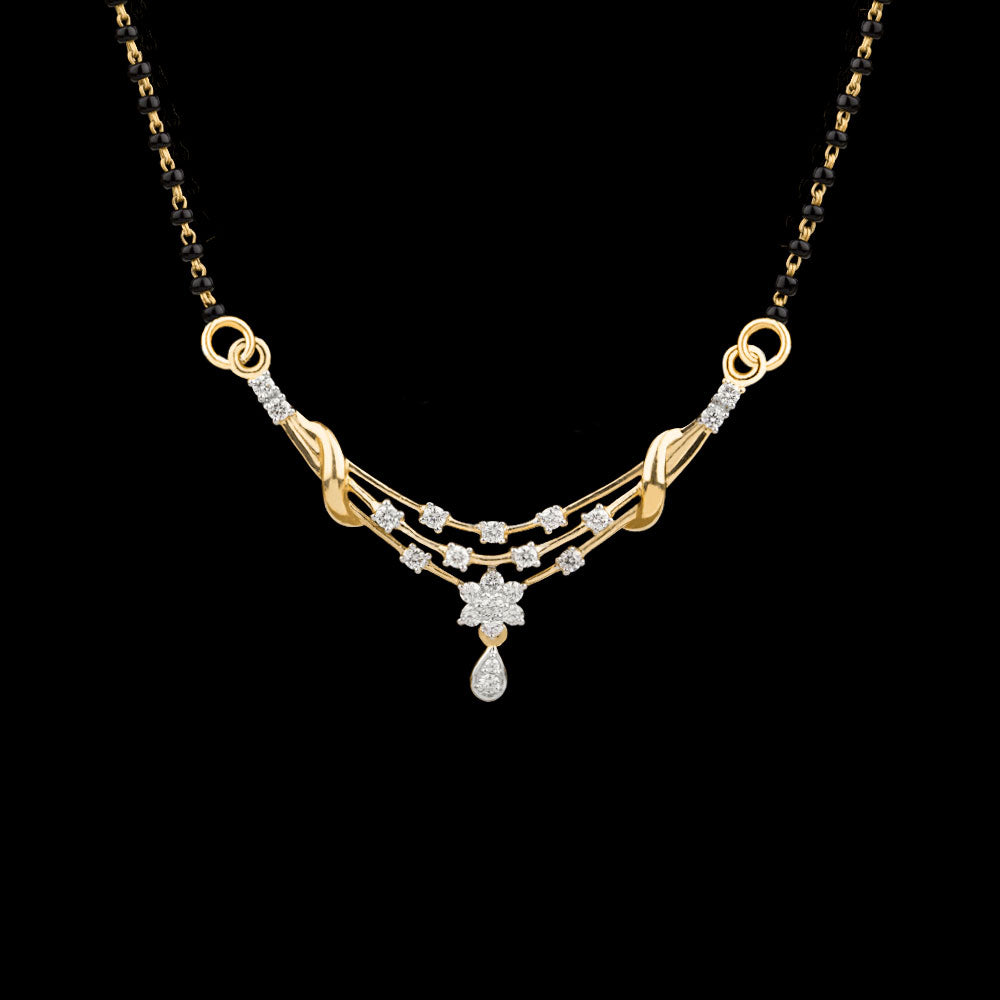 14K Yellow Gold Diamond Tanmaniya - 0.34ct VS-GH