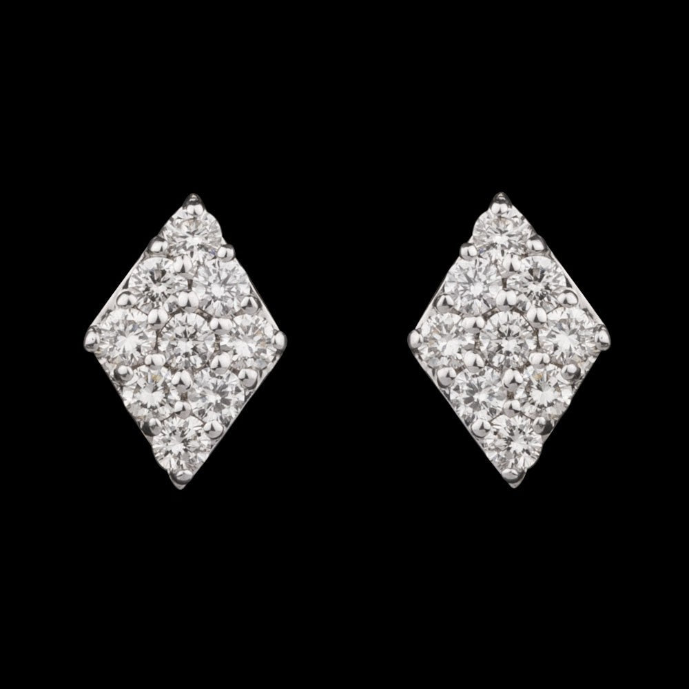 14K Yellow Gold Diamond Earrings - 0.26ct VS-SI-HI