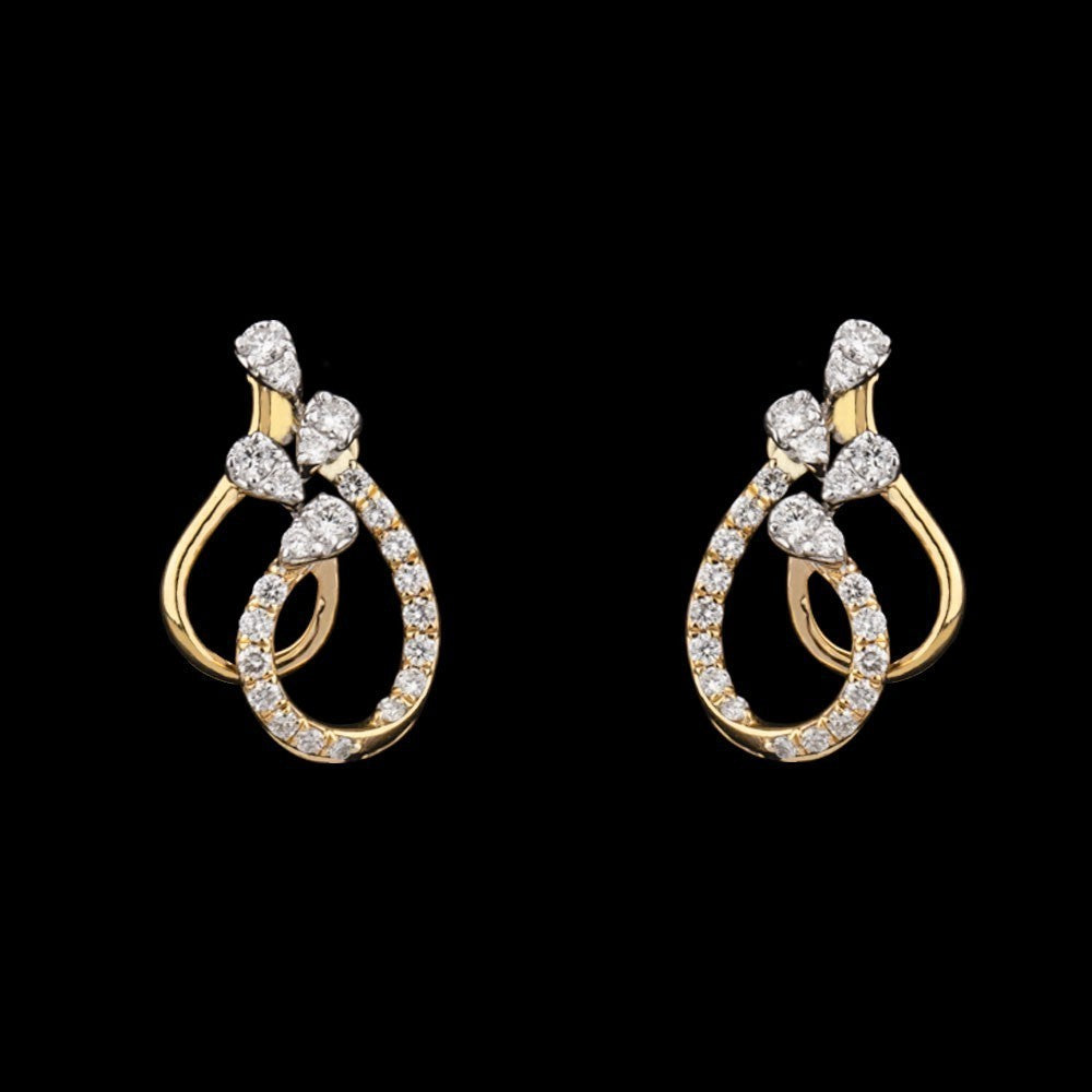 18K Yellow Gold Diamond Jewellery - 0.48ct VVS-VS-GH