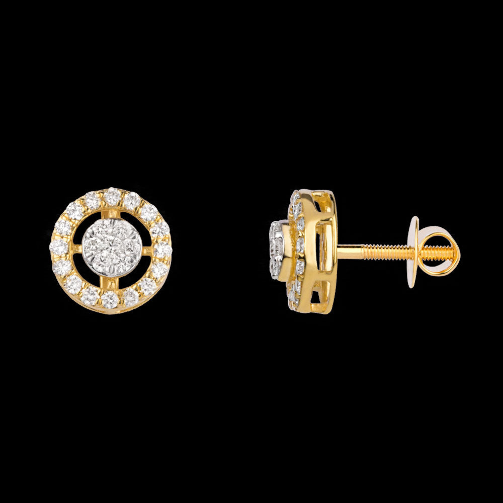 18K Yellow Gold Diamond Jewellery - 0.54ct VVS-VS-GH