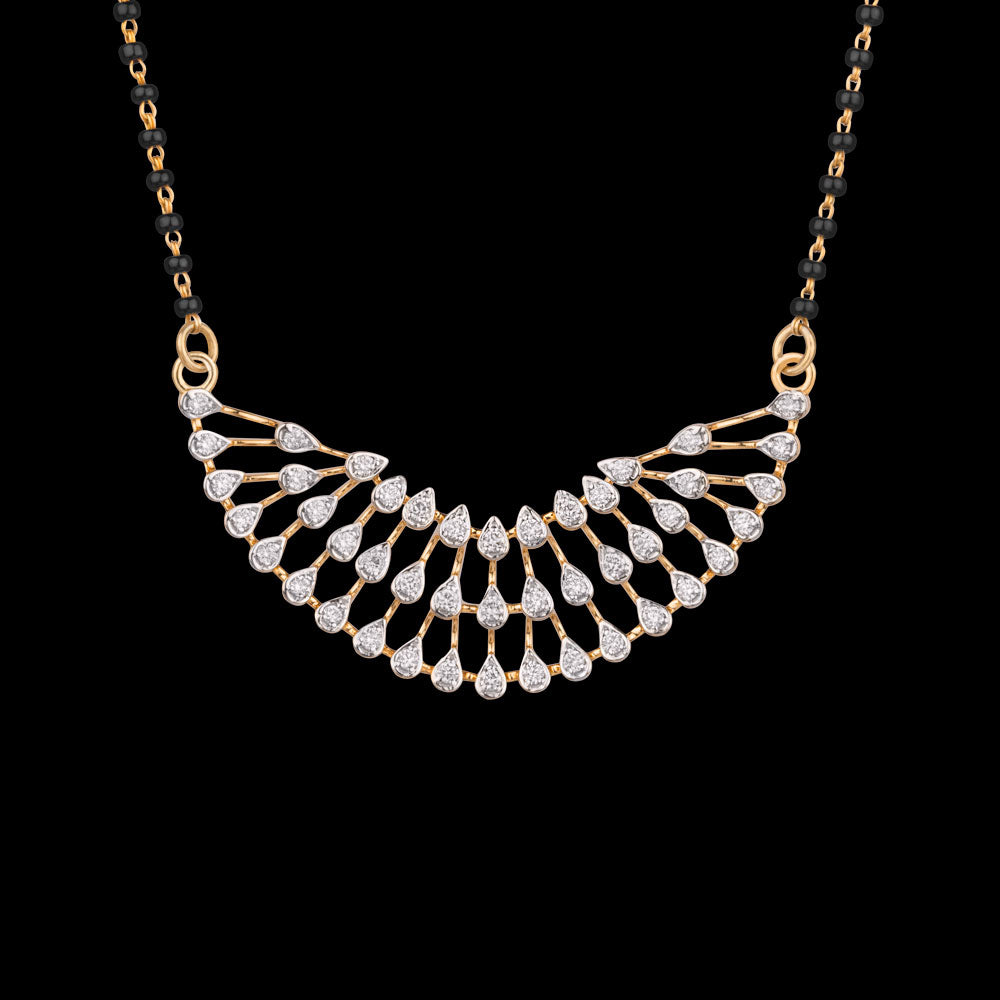 18K Yellow Gold Diamond Tanmaniya - 0.802ct VS-GH